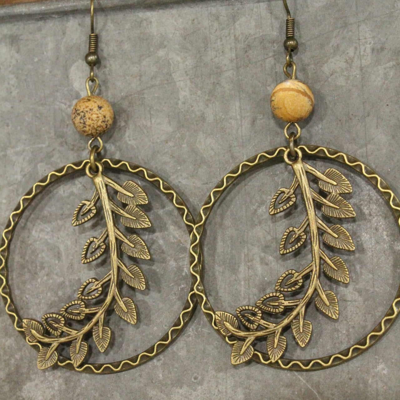 All Branched Out Stone Dangle Earrings