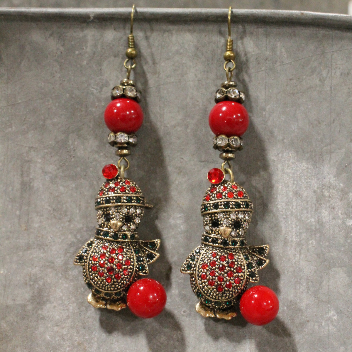 Penquin Power Dangle Earrings