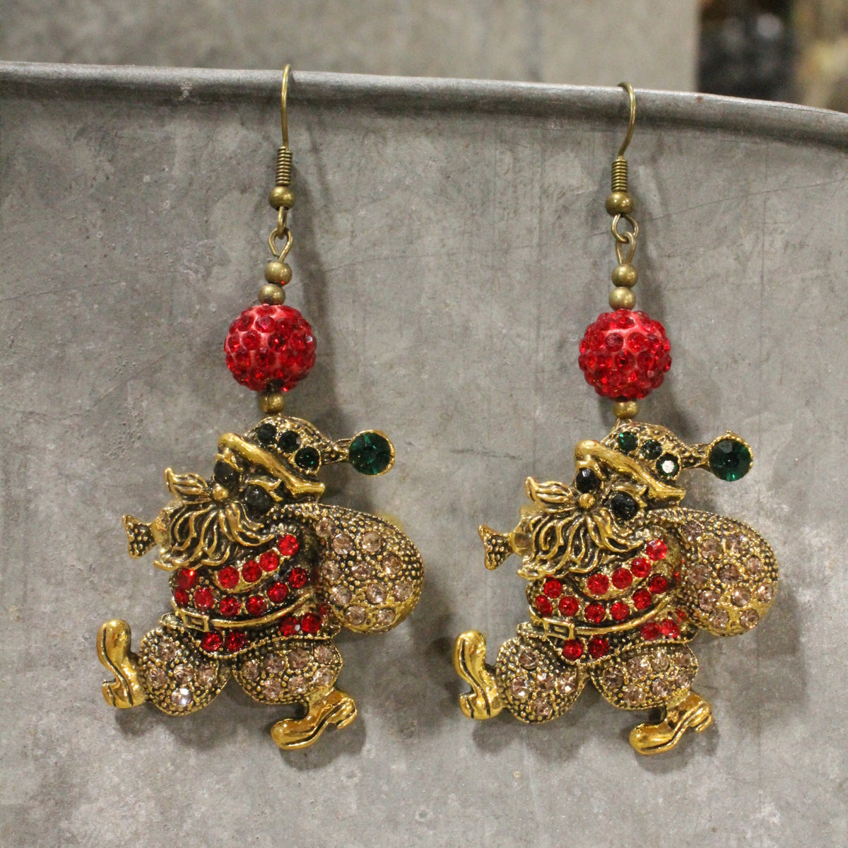 The Night Before Christmas Dangle Earrings