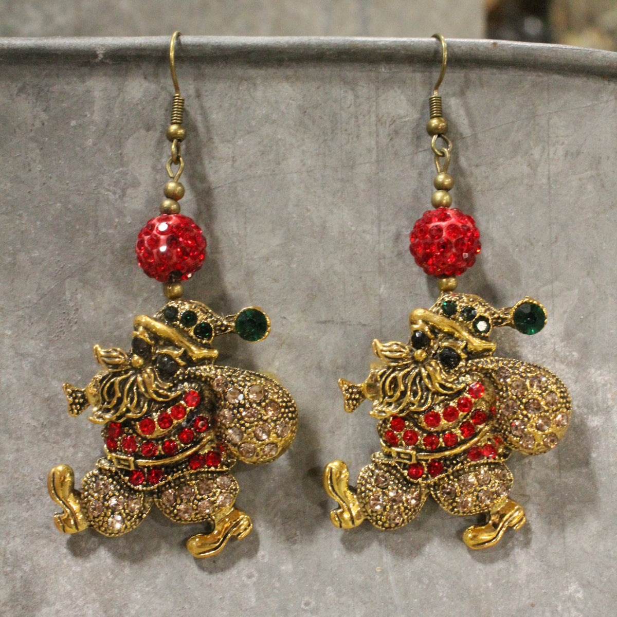 The Night Before Christmas Dangle Earrings