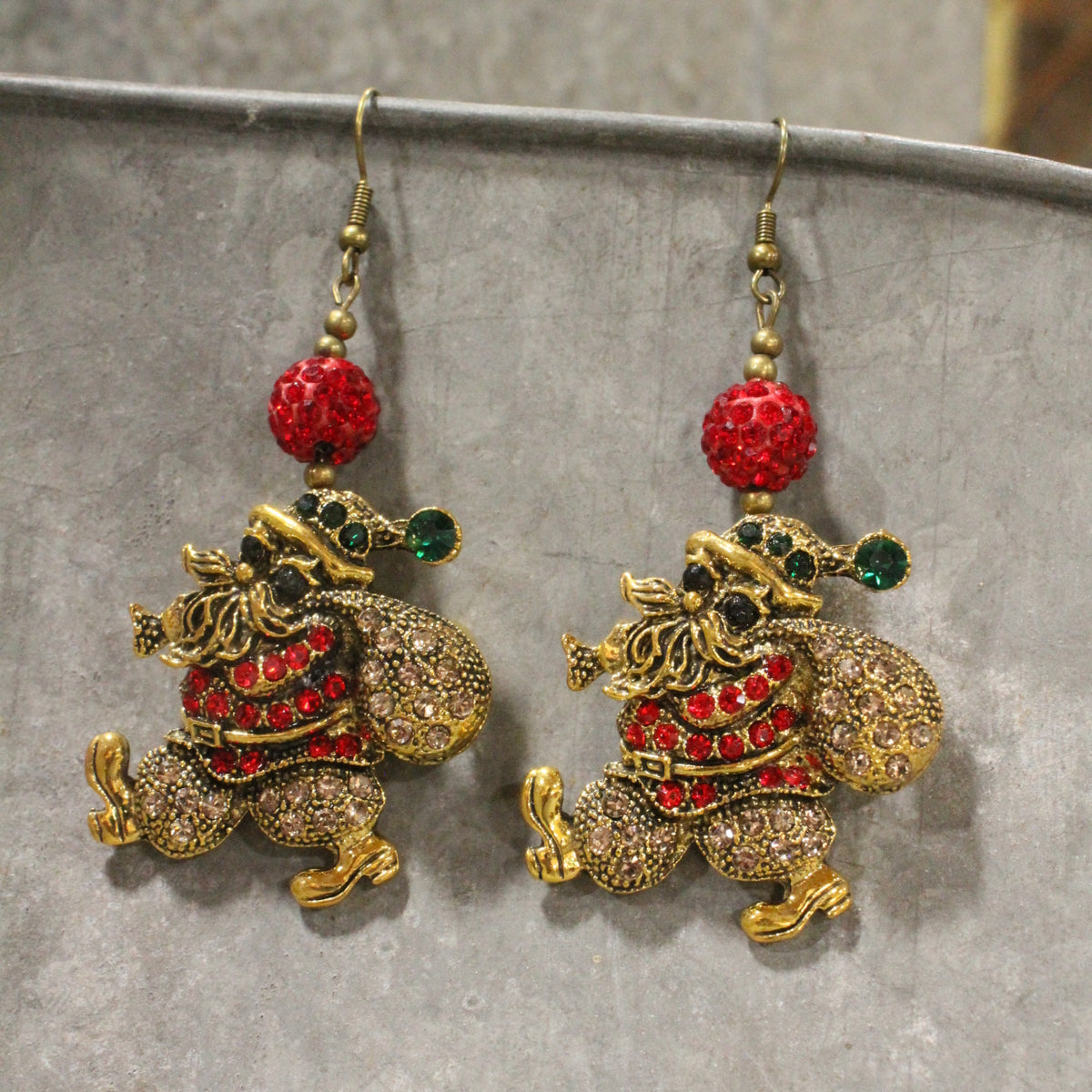 The Night Before Christmas Dangle Earrings