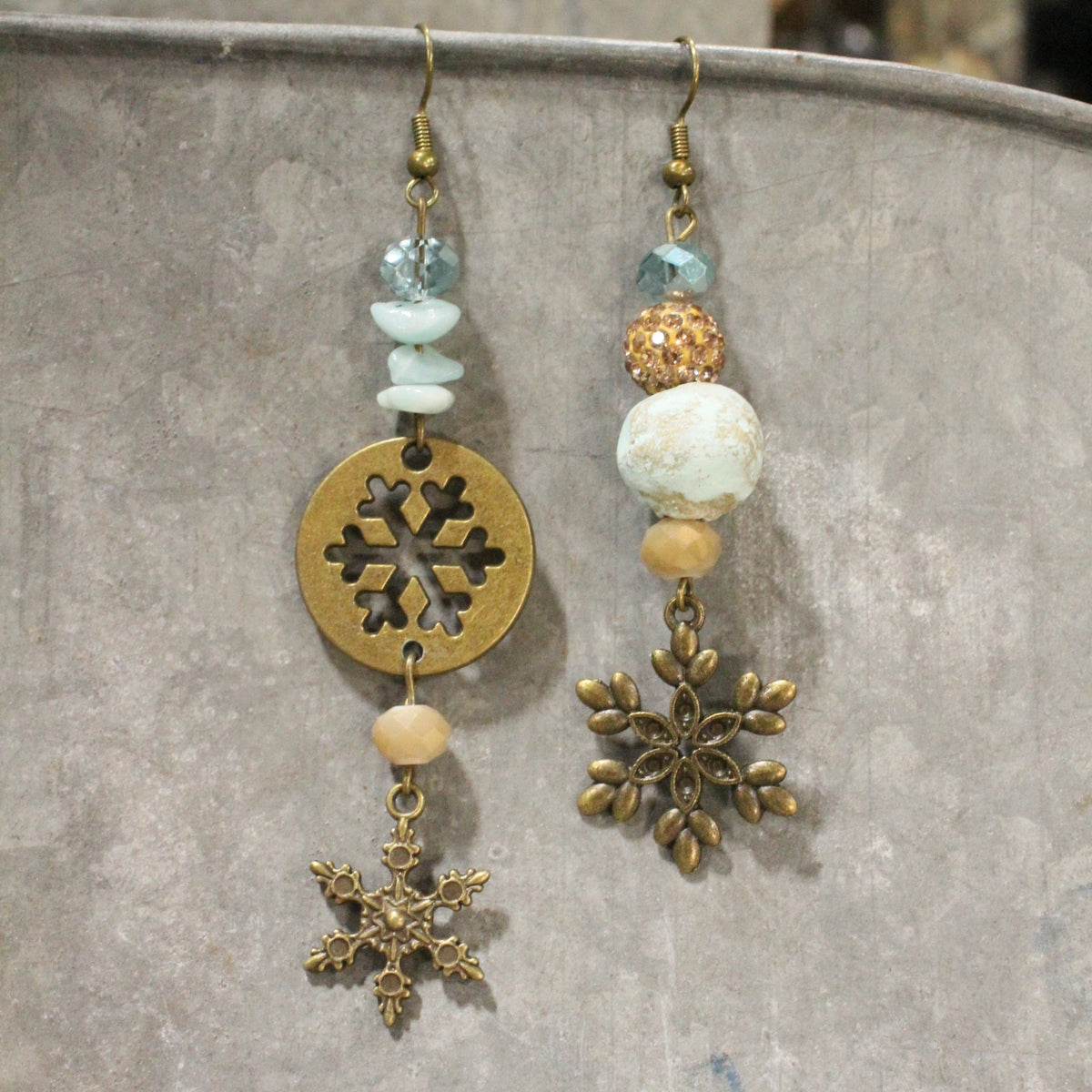 Winter Wonderland Dangle Drop Earrings