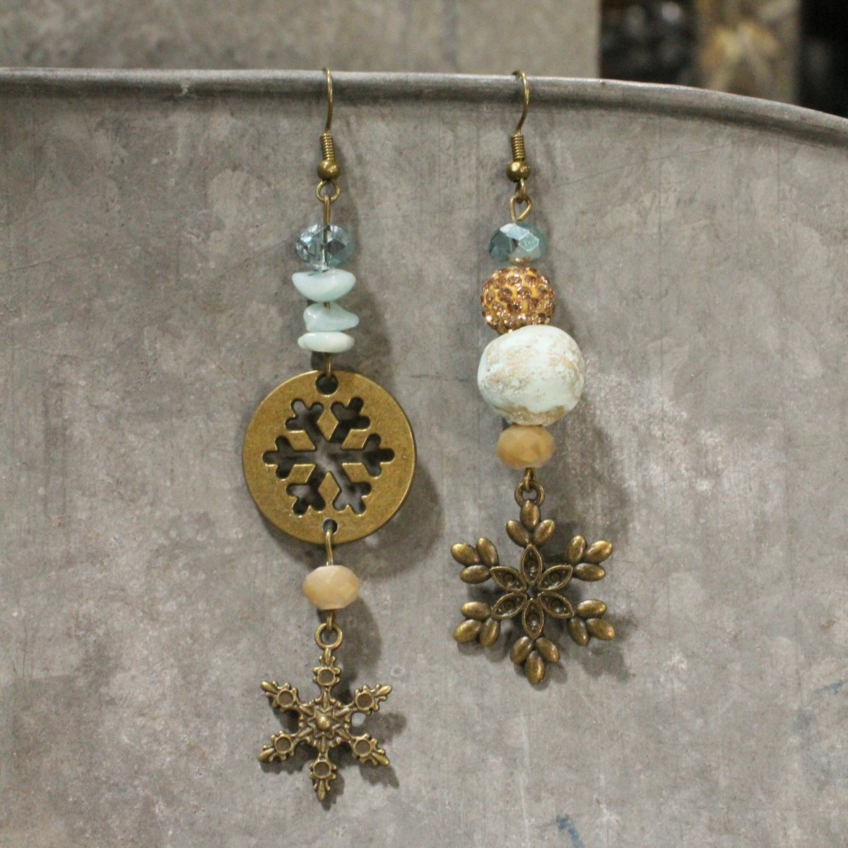 Winter Wonderland Dangle Drop Earrings
