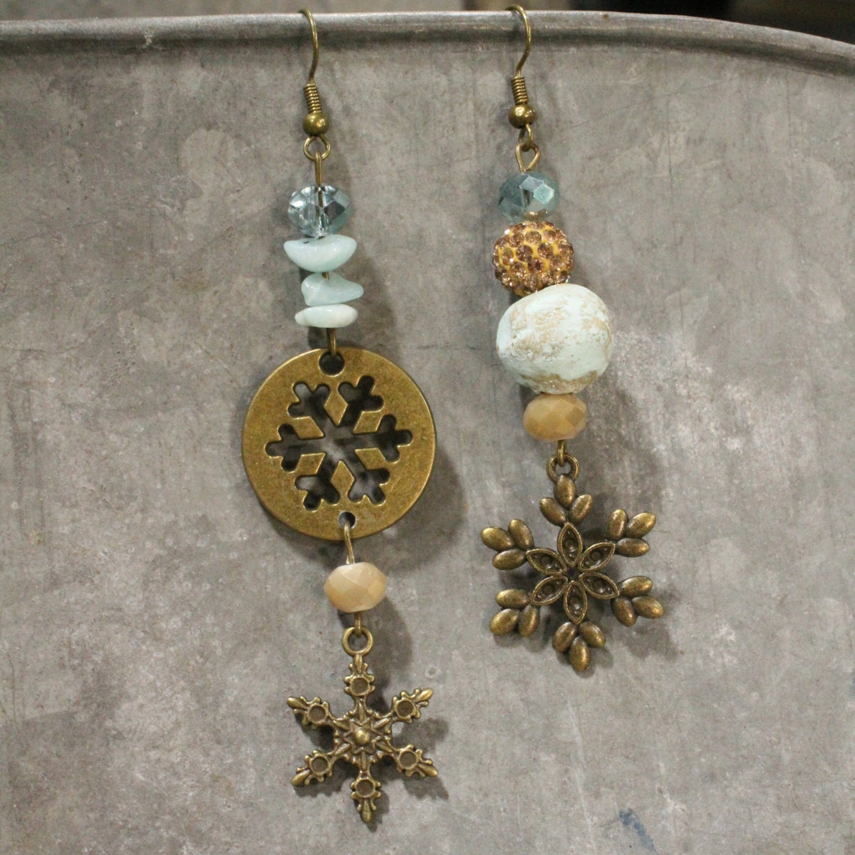 Winter Wonderland Dangle Drop Earrings