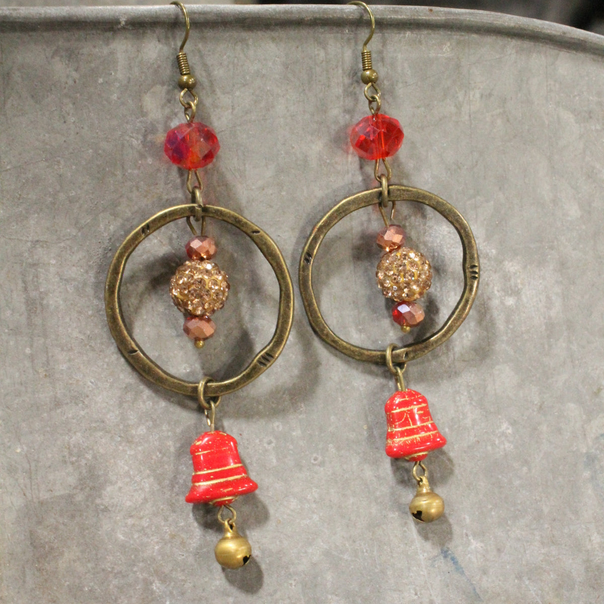 Carol Of The Bells Dangle Earrings