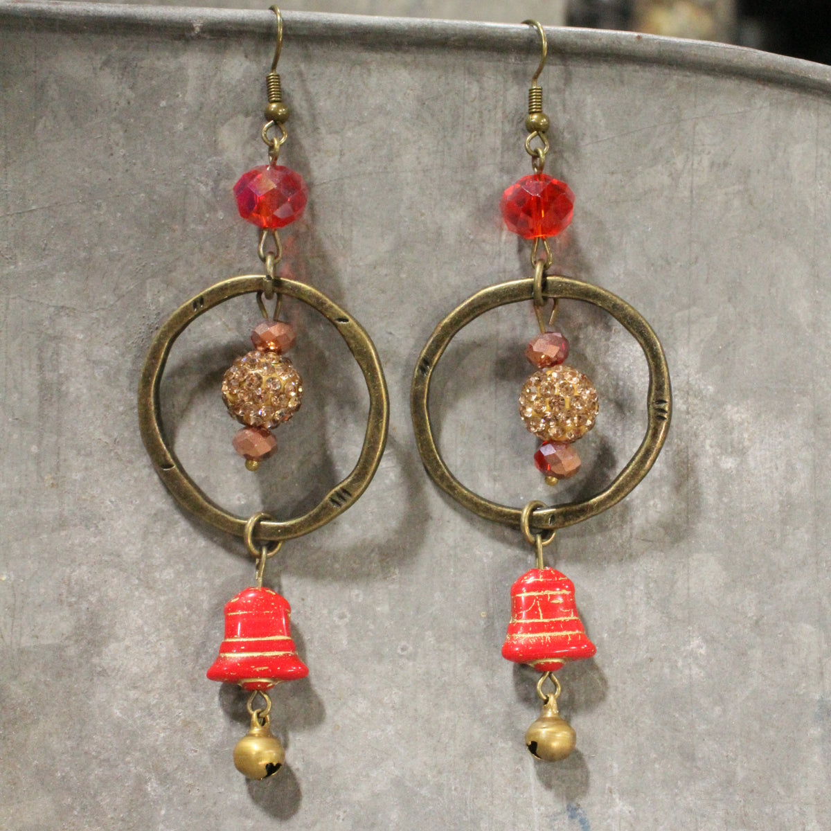 Carol Of The Bells Dangle Earrings