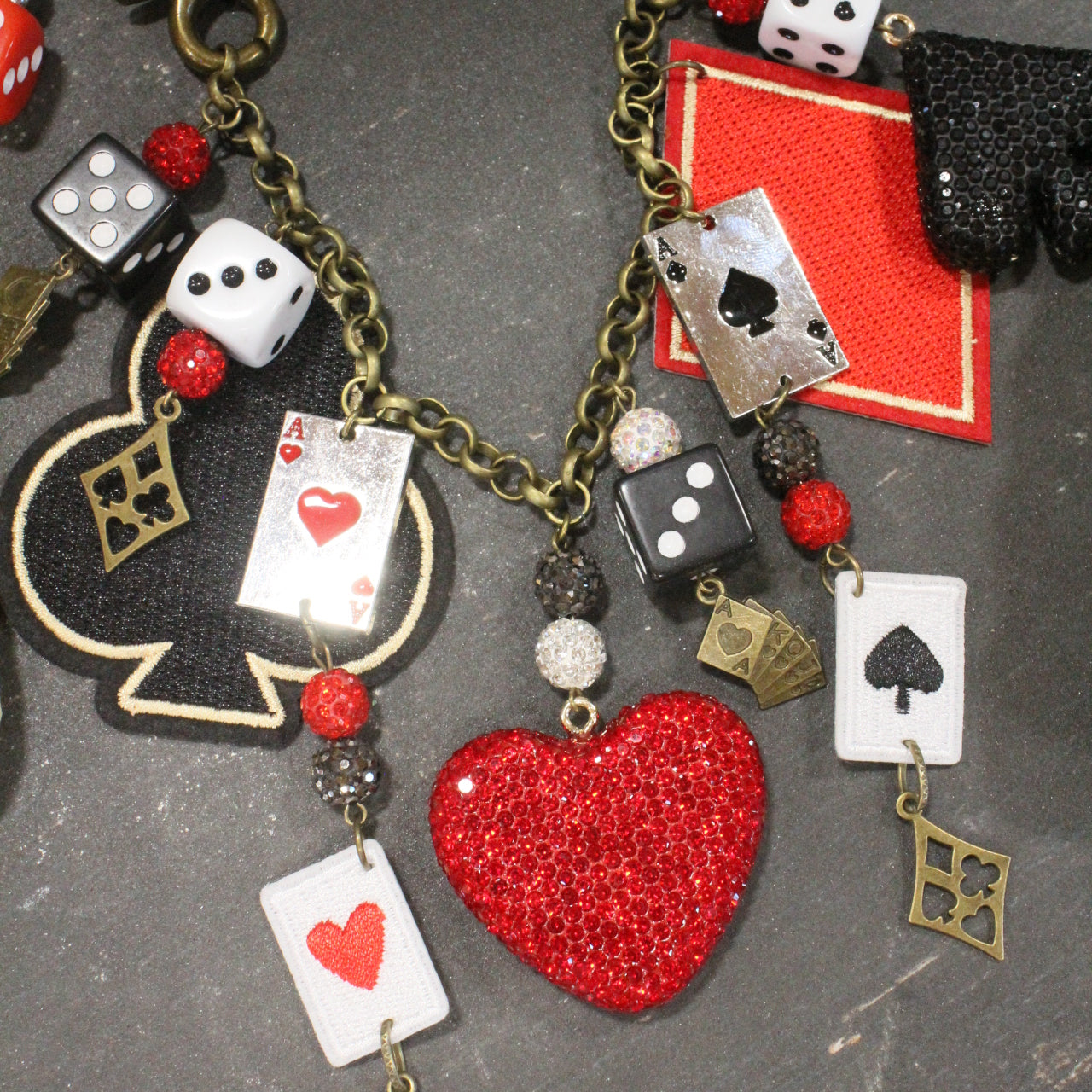 Name Your Suit Charm’d Necklace