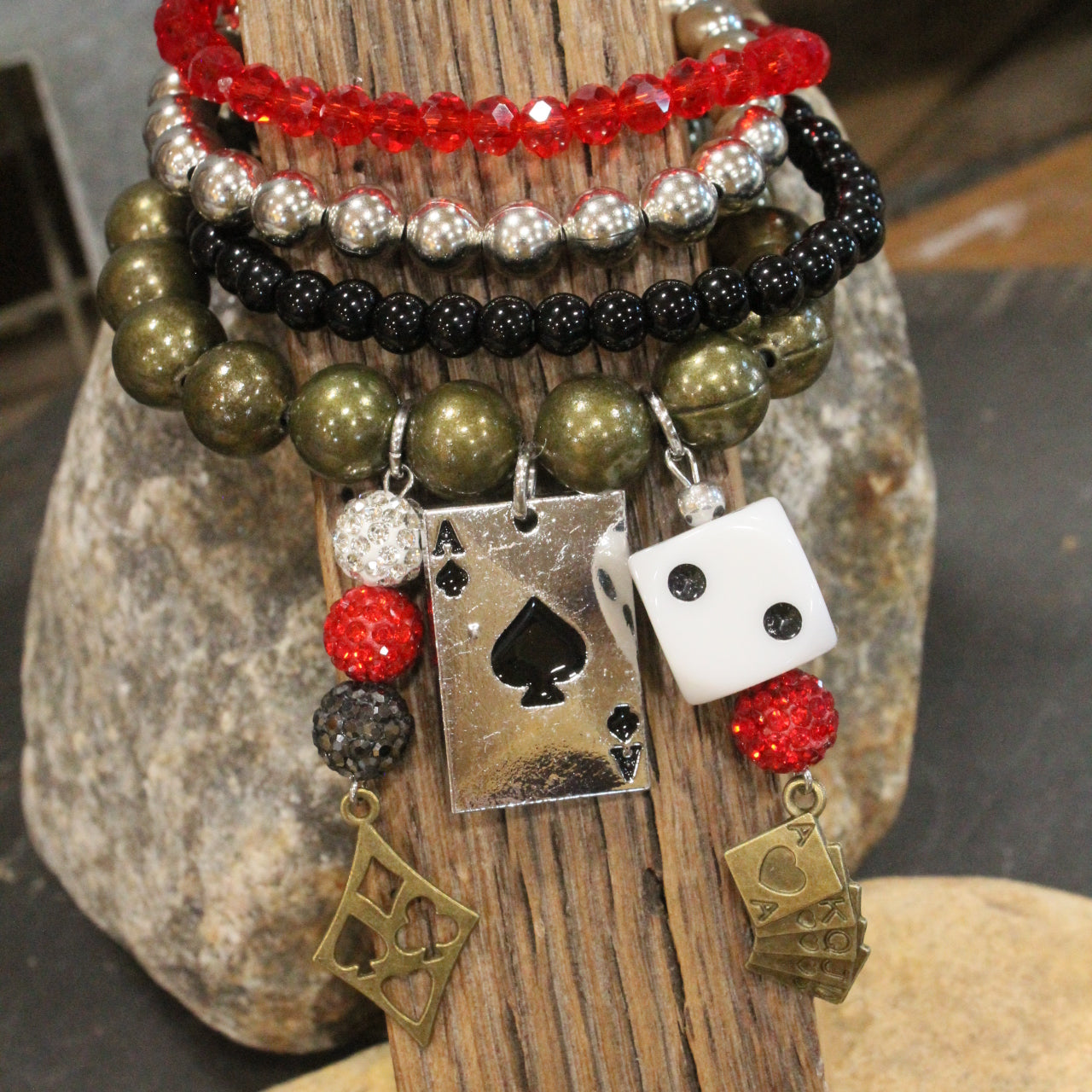 Name Your Suit Charm’d Bracelet Set