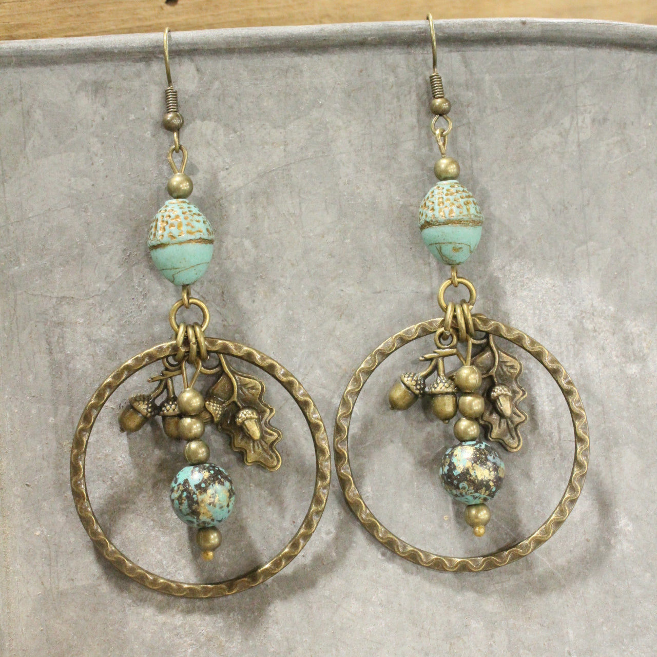 Nutty About These Dangle Drop Earrings