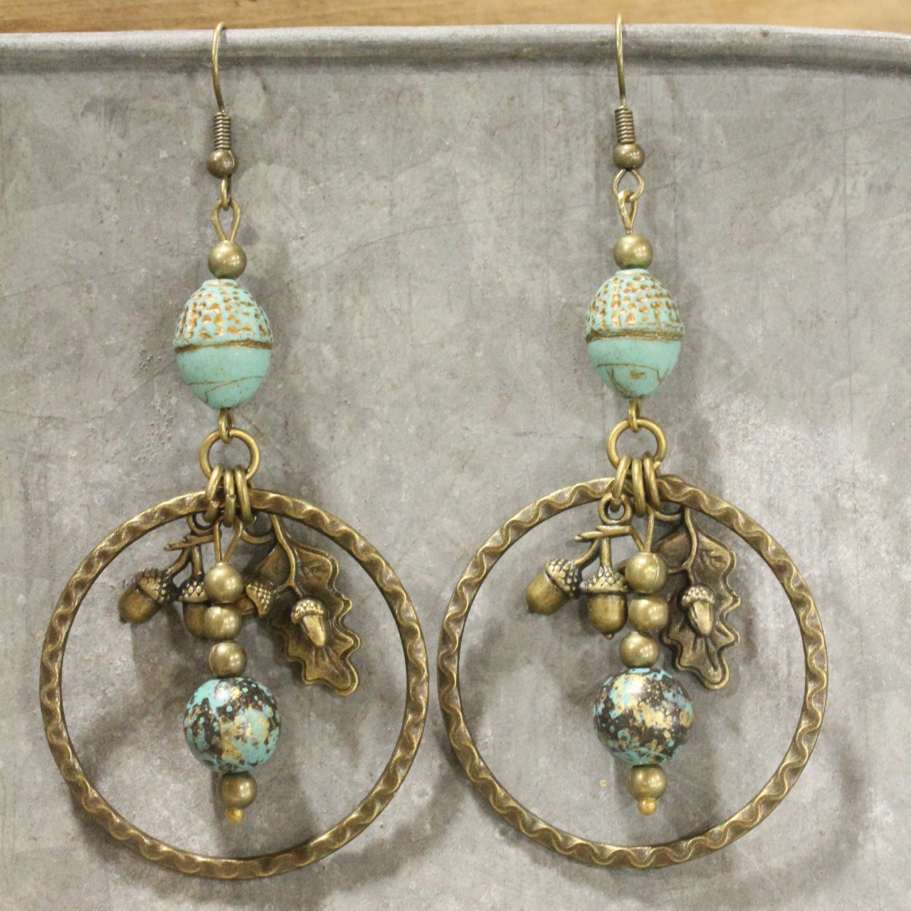 Nutty About These Dangle Drop Earrings