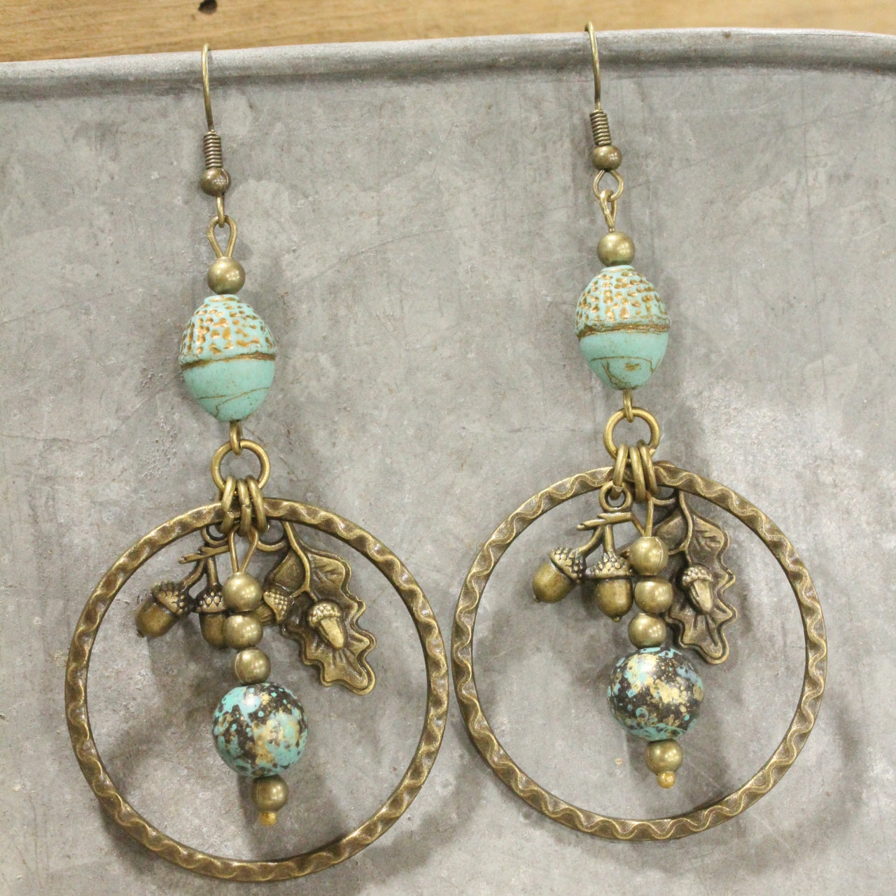 Nutty About These Dangle Drop Earrings