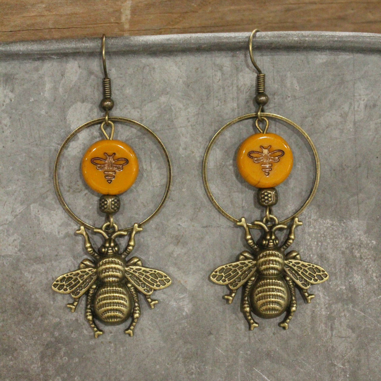 Time To BUZZZ & Bloom Pendant Earrings