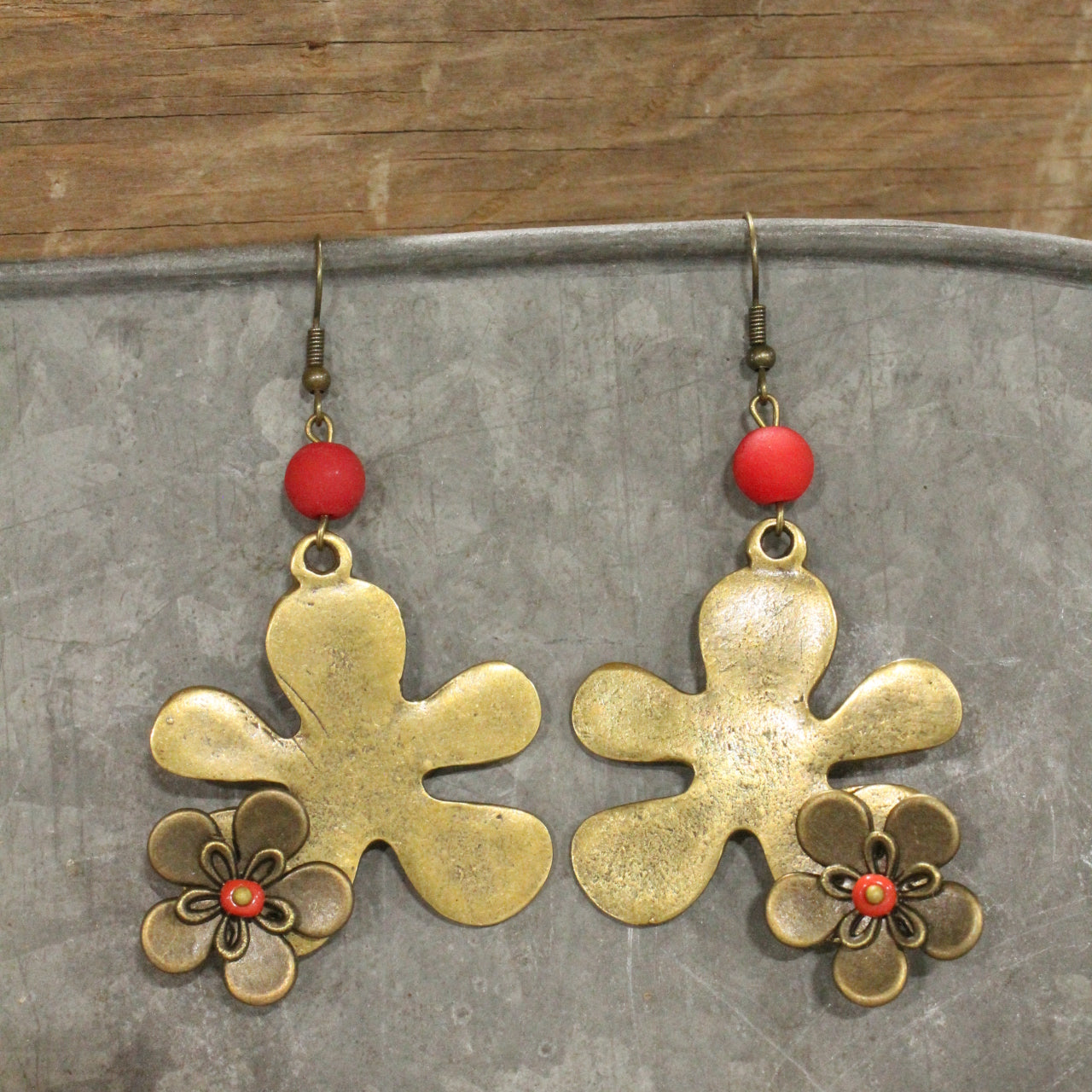 Loaded With Blooms Dangle Earrings