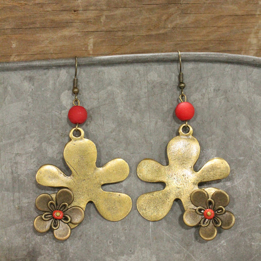 Loaded With Blooms Dangle Earrings