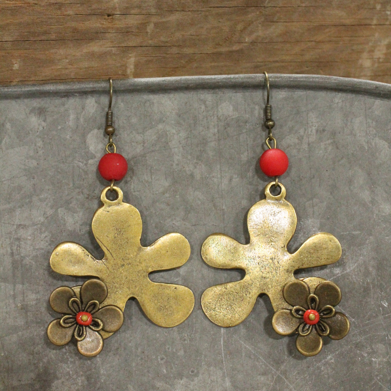 Loaded With Blooms Dangle Earrings