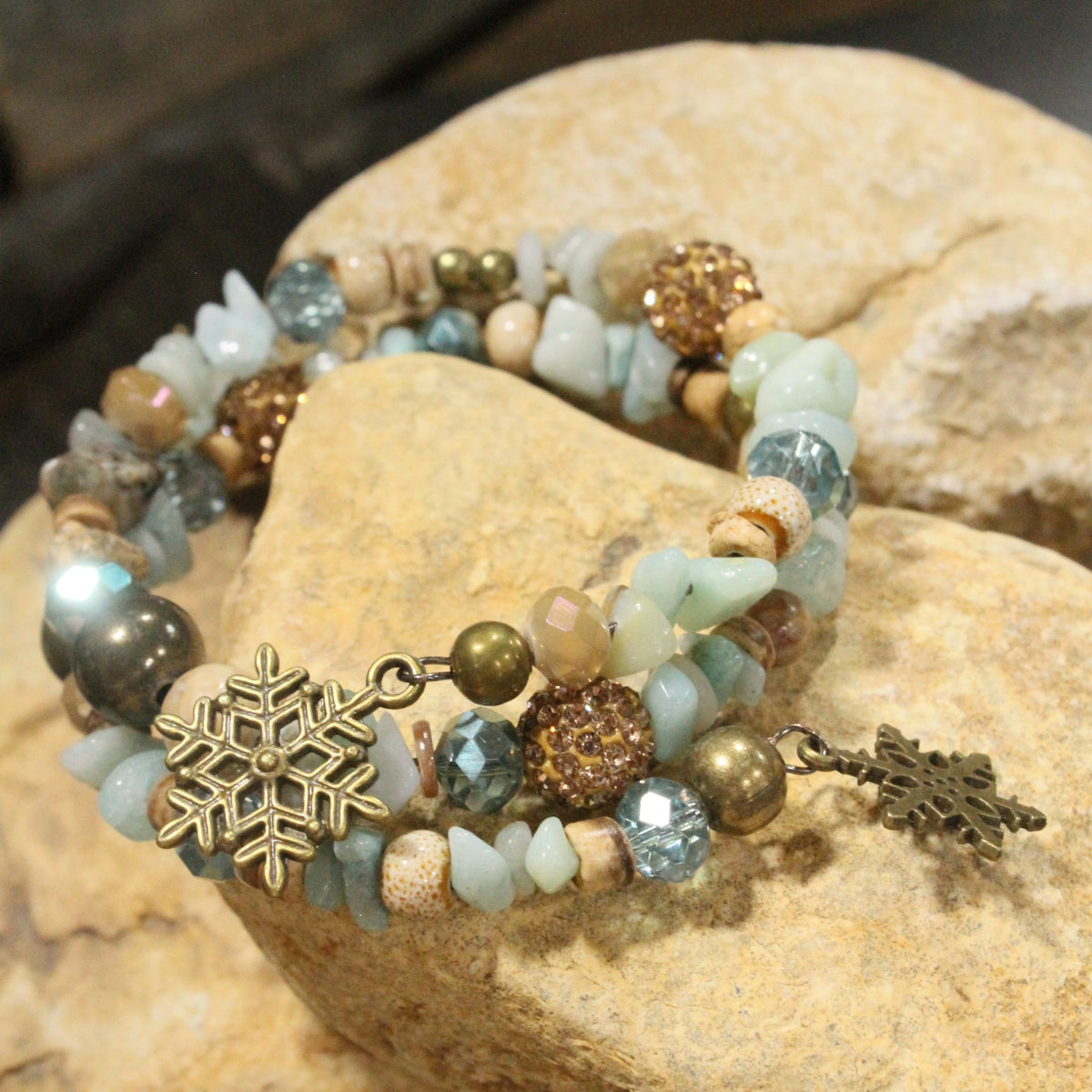 Winter Wonderland Wrap Bracelet