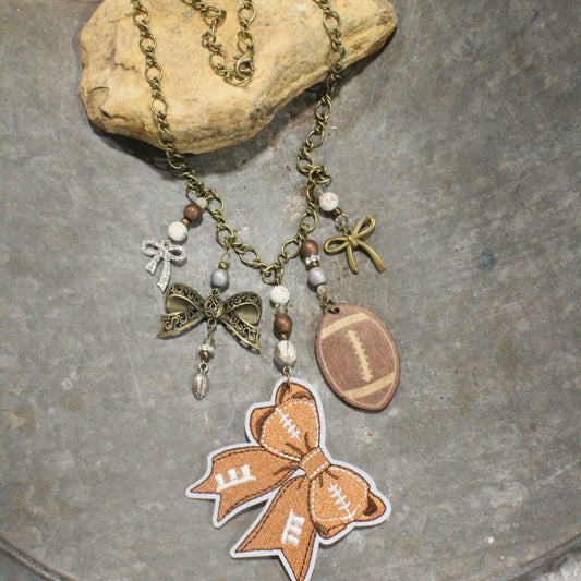 Touchdown Supporter Charm'd Necklace