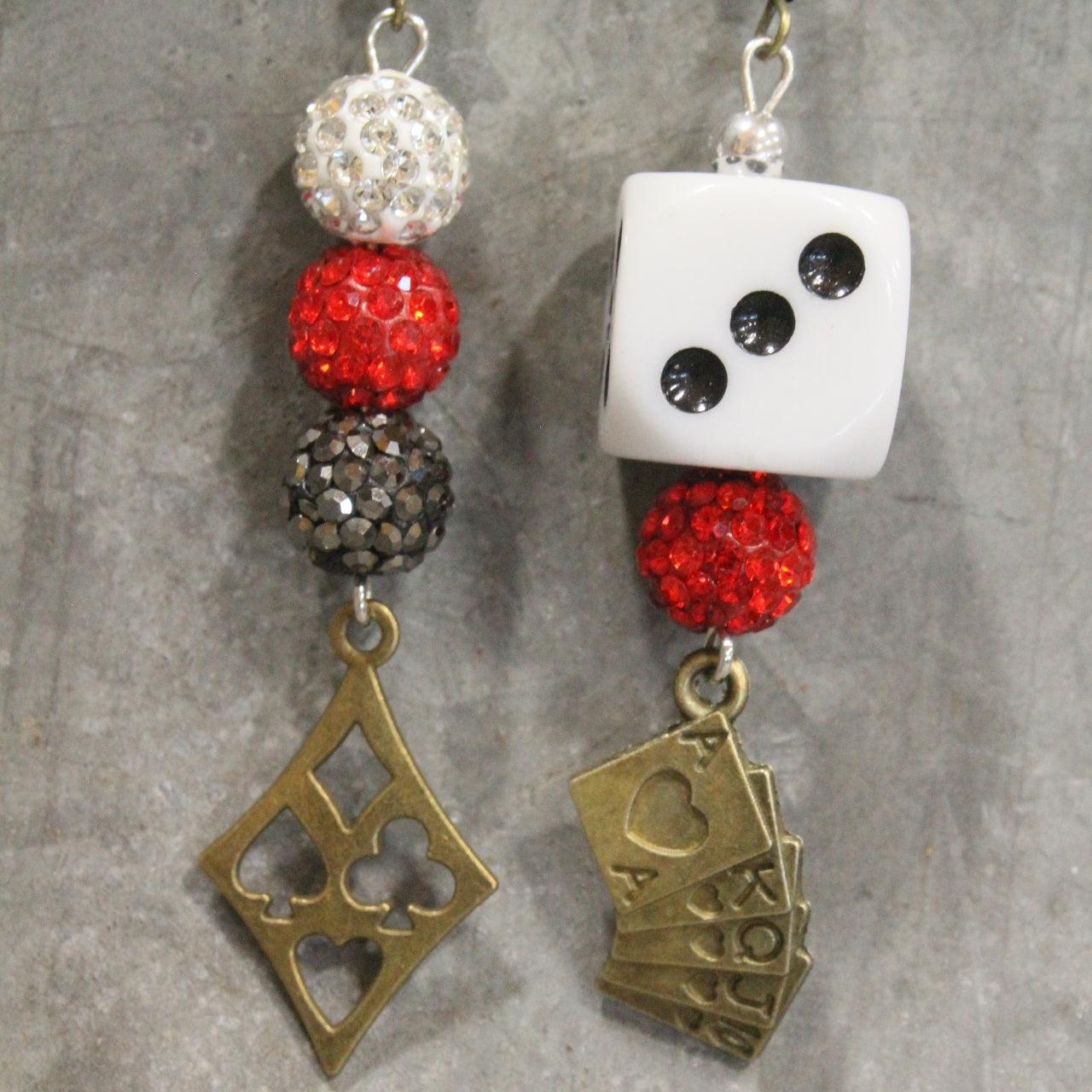 Name Your Suit Dangle Earrings