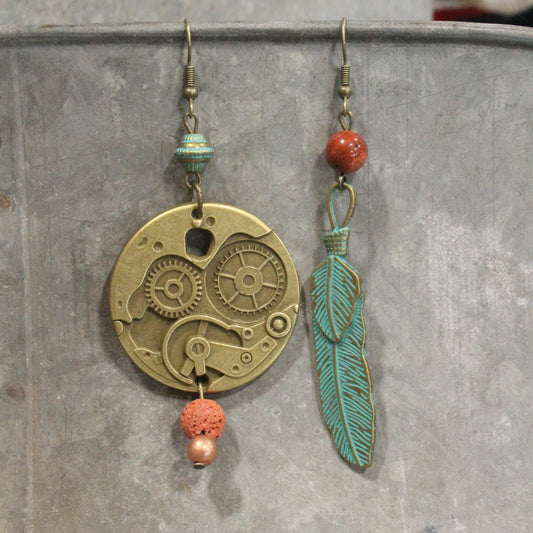 Duck Dynasty Vintage Dangle Earrings