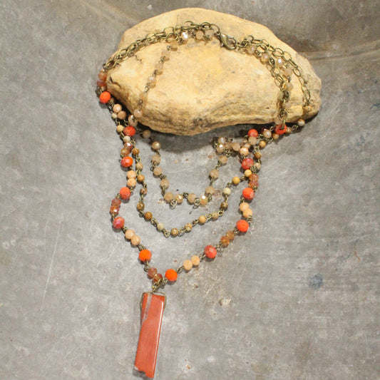 Rusty Relics Layered Necklace