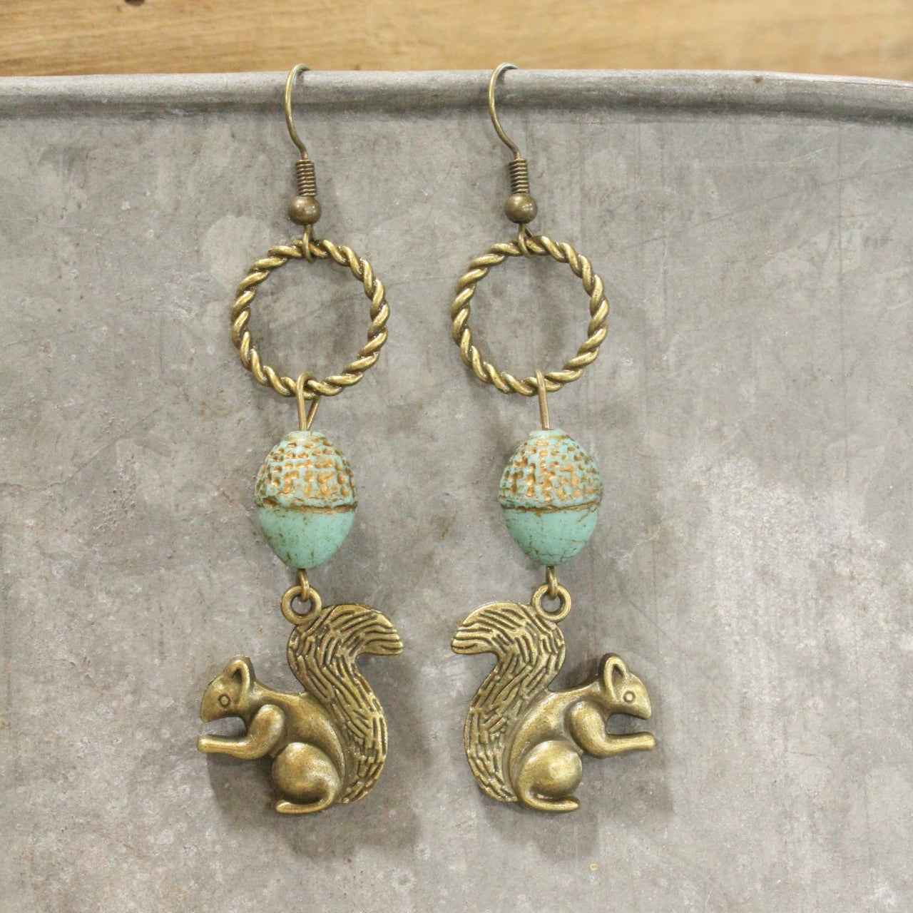 Ahhhh Nuts... Dangle Drop Earrings