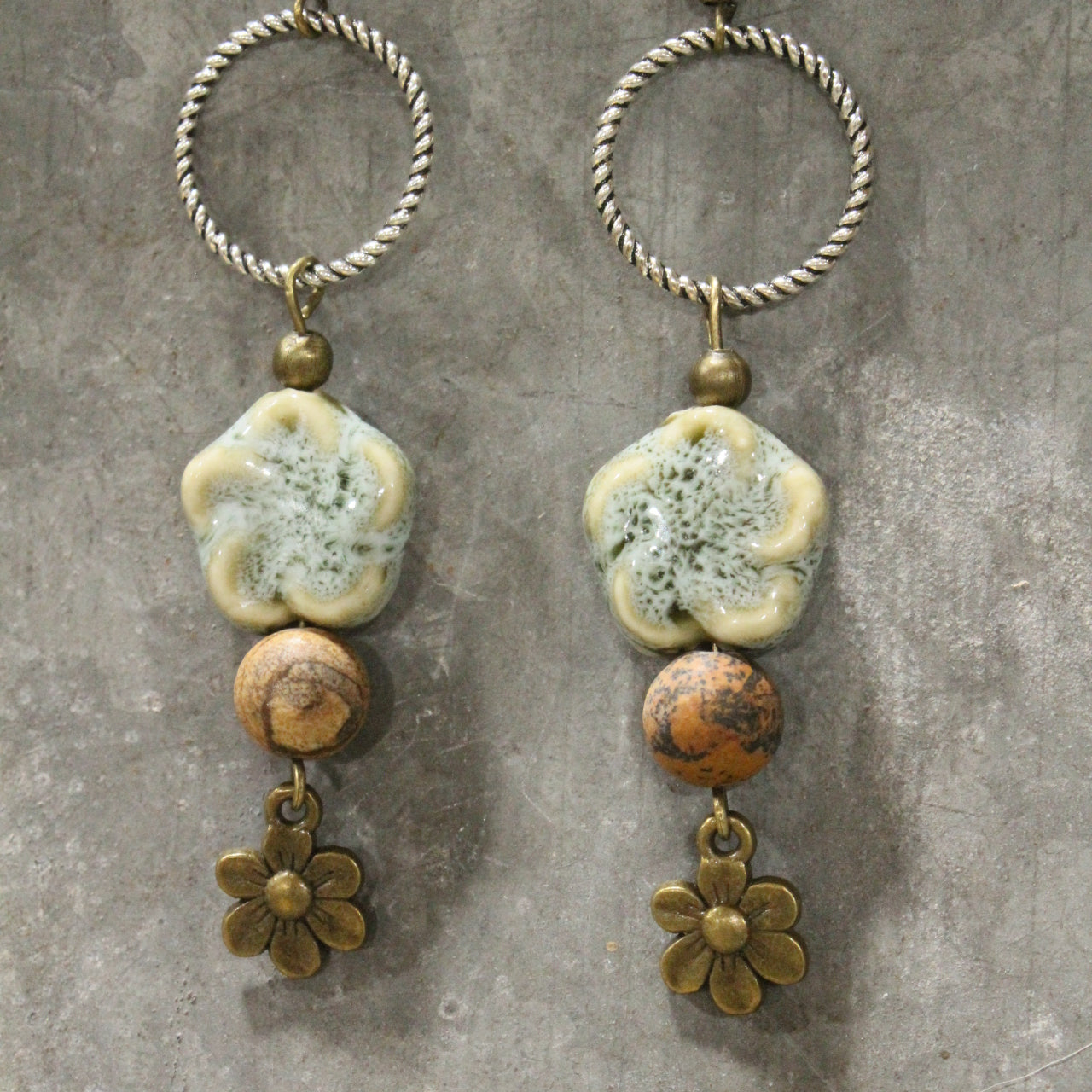 Three Blooms Are Better Than One Dangle Earrings