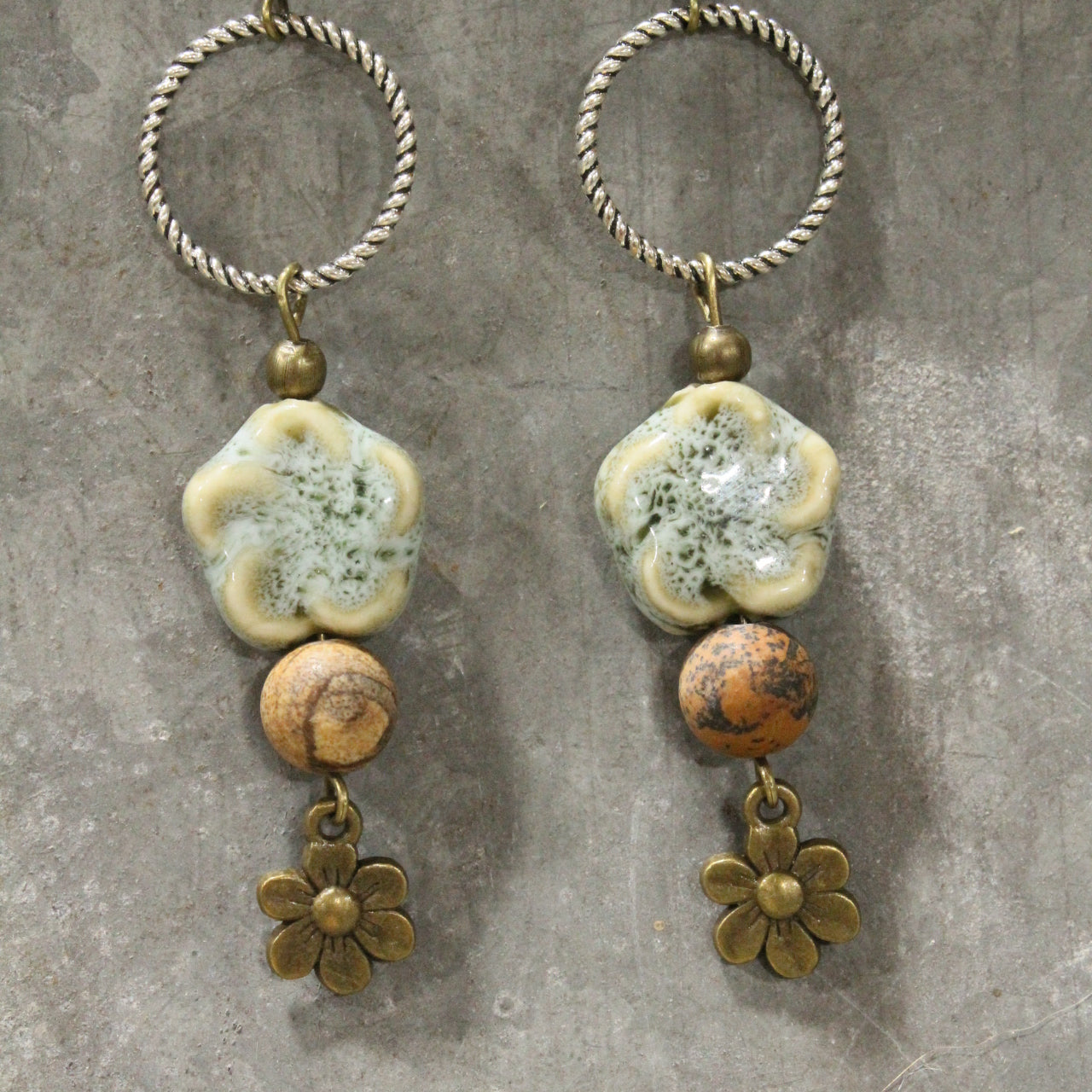 Three Blooms Are Better Than One Dangle Earrings