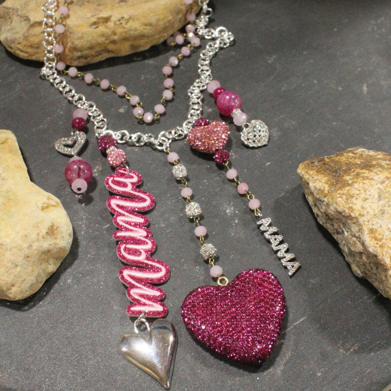 Ain't No Mama Like The One I Got Charm’d Necklace