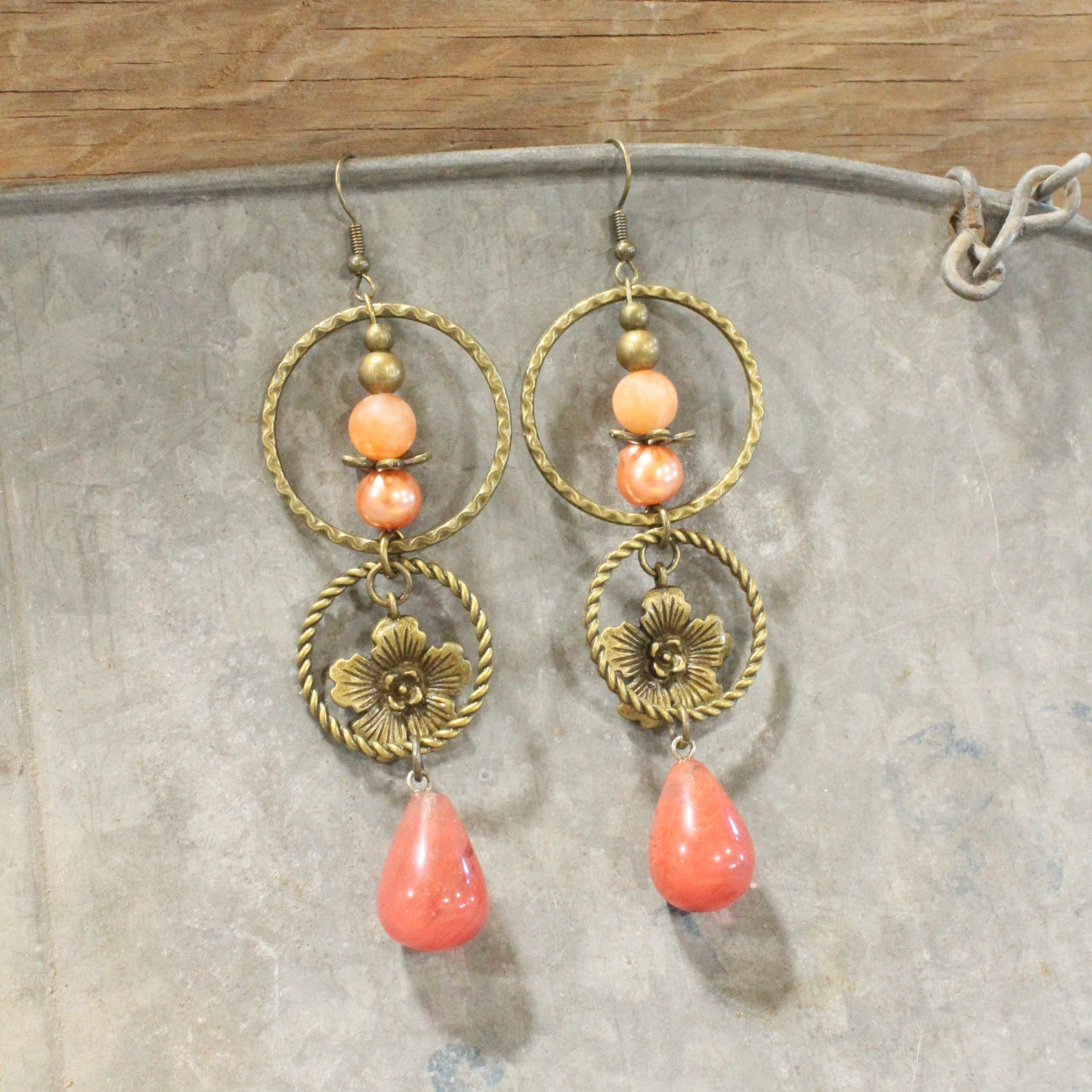 Hop To It Bunny Blush Dangle Earrings