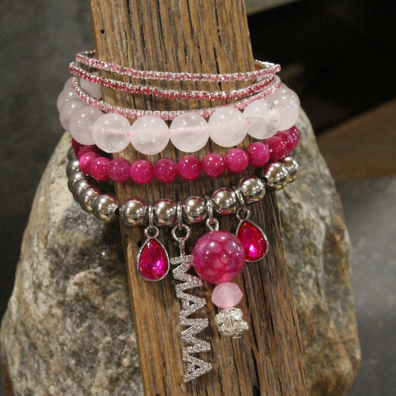 Ain't No Mama Like The One I Got Charm’d Bracelet Set