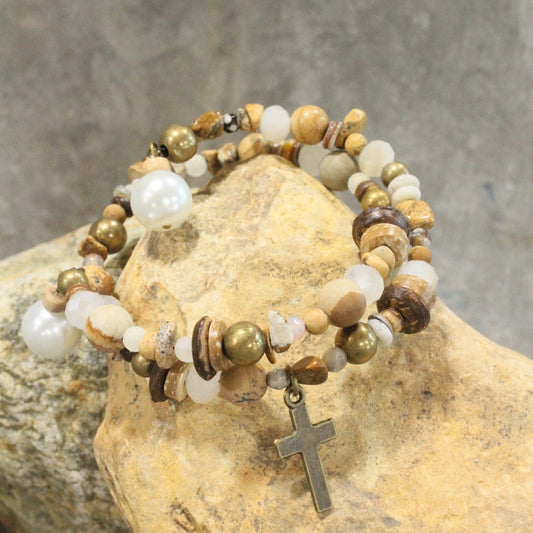 The Corner Stone Wrap Bracelet