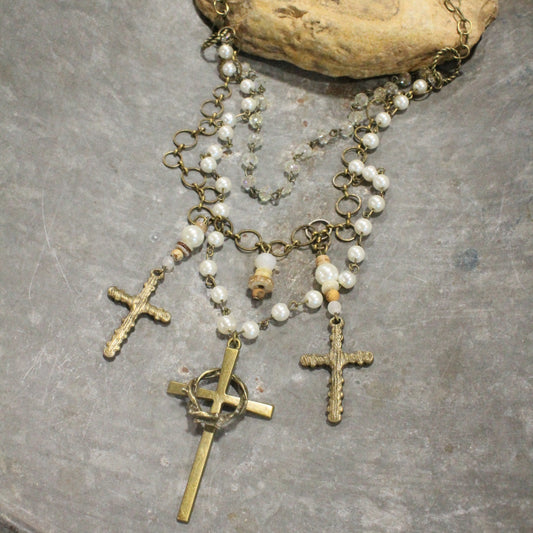 The Corner Stone Layered Necklace