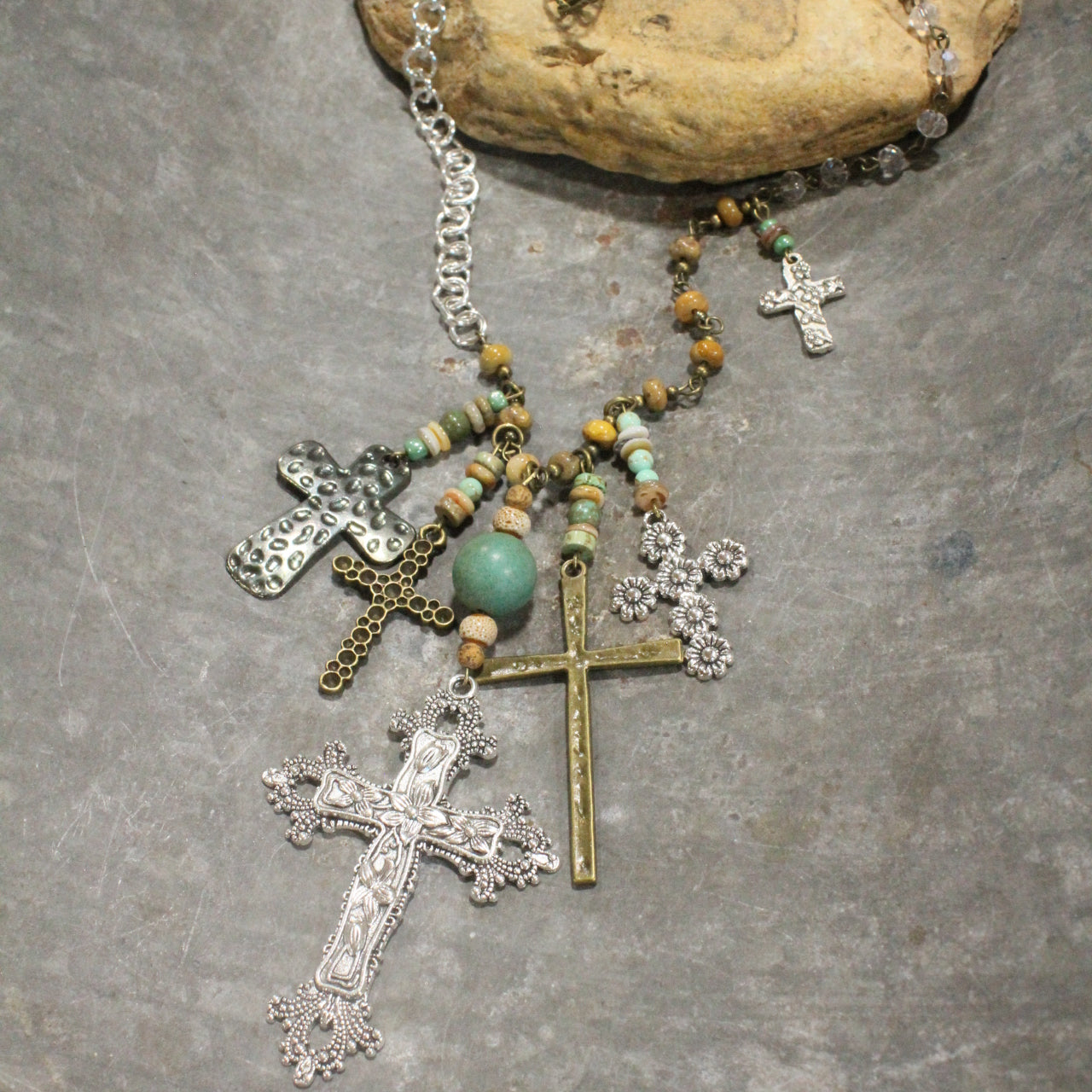 Loads Of Eclectic Charmed Necklace