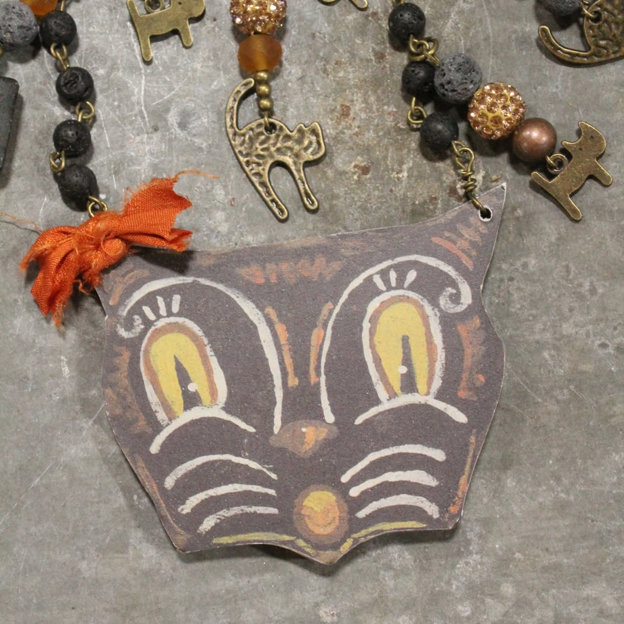 Cat Skat Charm'd Necklace